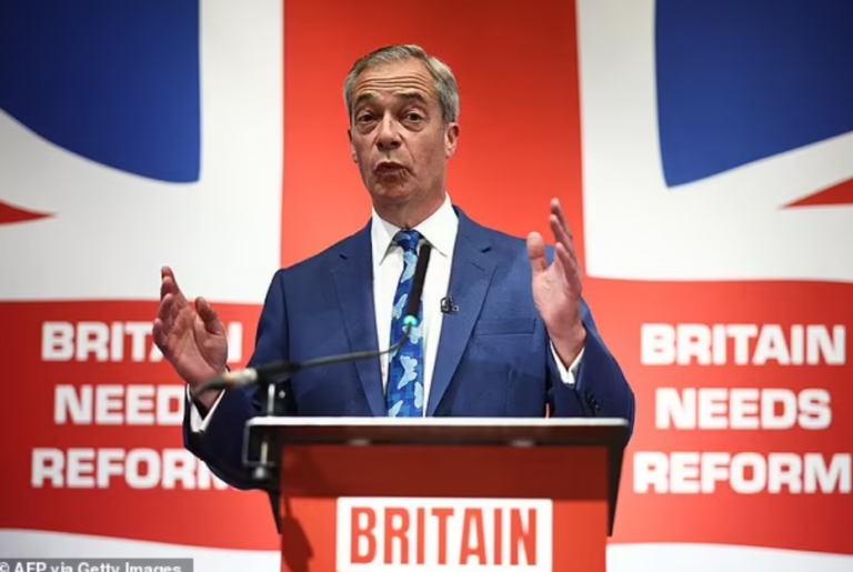 Nigel Farage Reveals He Will Stand to be a Reform MP as He Takes Over as Party Leader from Richard Tice