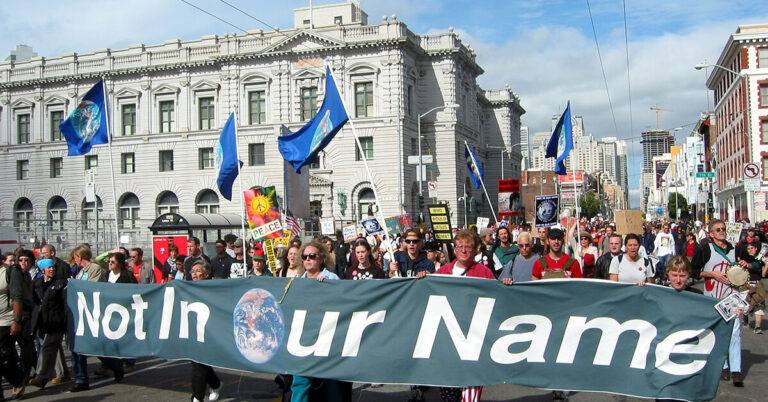 Not in My Name: New Campaign Urging People Not to Vote on July 4th
