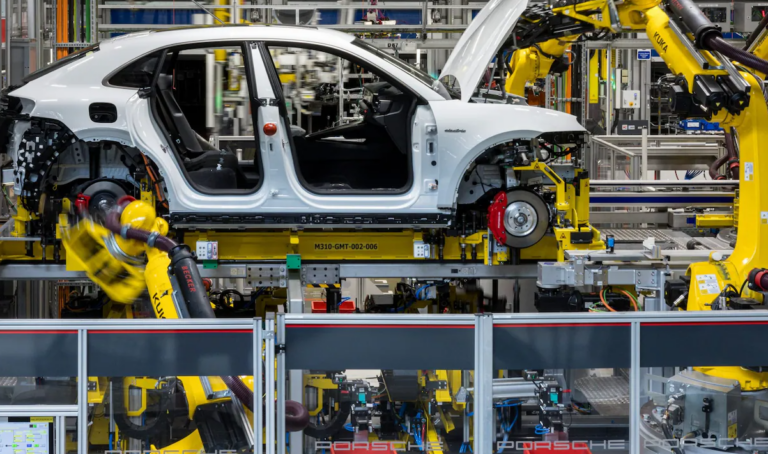 Porsche Scraps Electric Car Targets as Demand Slumps