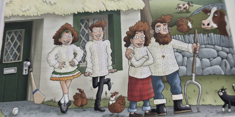 Irish Schoolbook Pulled Over “Potato-Munching Xenophobic Family” Stereotype