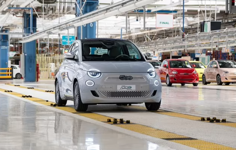 Fiat Suspends Production of Electric Car for Month Due to Slump in EV Demand