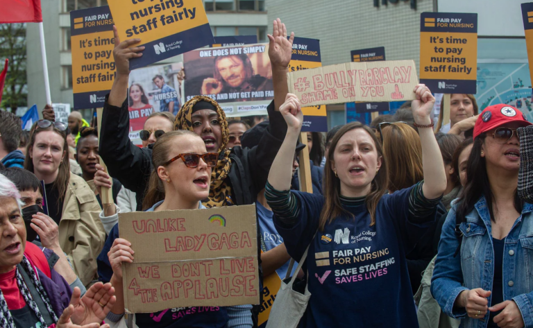 Nurses Reject Government’s 5.5% Pay Deal