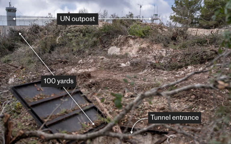 The Hezbollah Tunnel 100 Metres From a UN Base