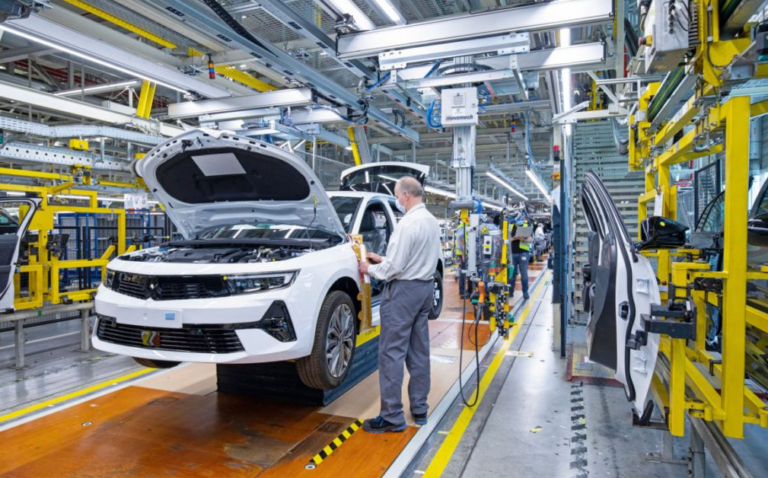Vauxhall Owner Suffers Sales Plunge Amid EV Slowdown