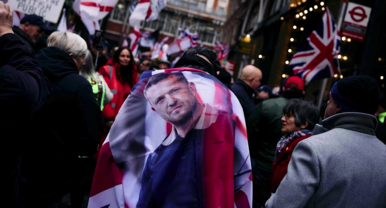 Thousands Shut Down London As Protesters Chant “Free Tommy”
