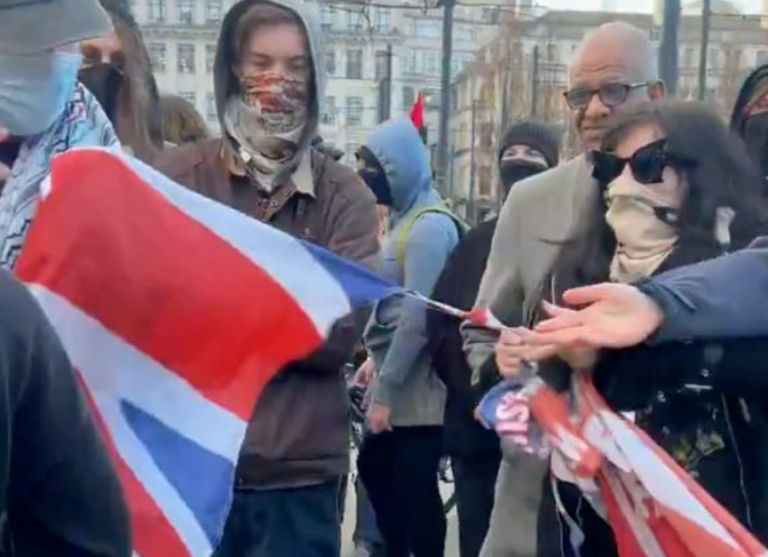 Why is it Illegal to Burn a Koran But Fine for Pro-Hamas Protesters to Destroy a Union Flag?