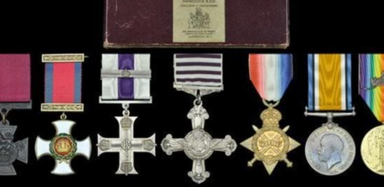 Victoria Crosses to Gather Dust
