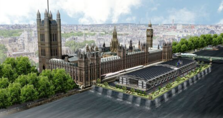 Send Parliament Sailing Off on its Barge to France and Let the USA Buy the UK