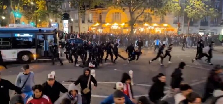 Two Dead and 192 Injured After PSG’s Champions League Victory Descends Into Chaos