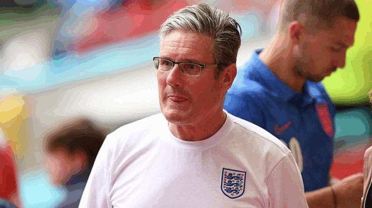 England Football Fans Chant “Keir Starmer is a C***”