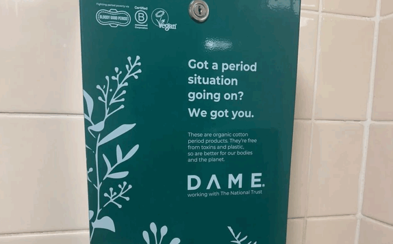 National Trust Puts Vegan Tampons in Men’s Toilets