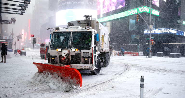 As New York is Buried Under 19 Inches of Snow Solar and Wind Power Drop to Near Zero