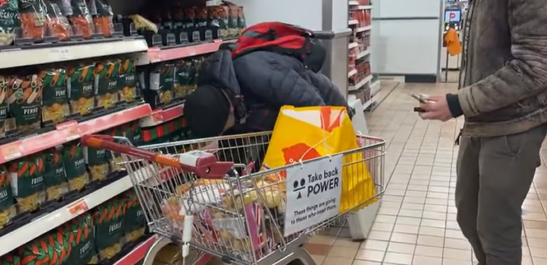 Police Fail to Arrest Left-Wing Shoplifting Protesters