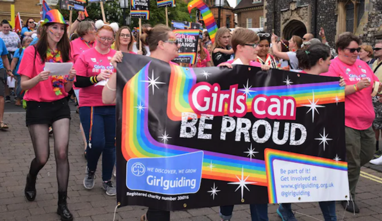 Girl Guides at War Over Trans Ban