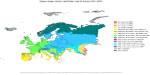 Koppen-Geiger-European-Climates