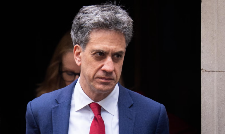 Miliband Signs UK Up to 87% Emissions Cut by 2040. It Will Be Devastating