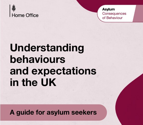 Home Office Publishes Booklet Warning Asylum Seekers Not to Rape Women