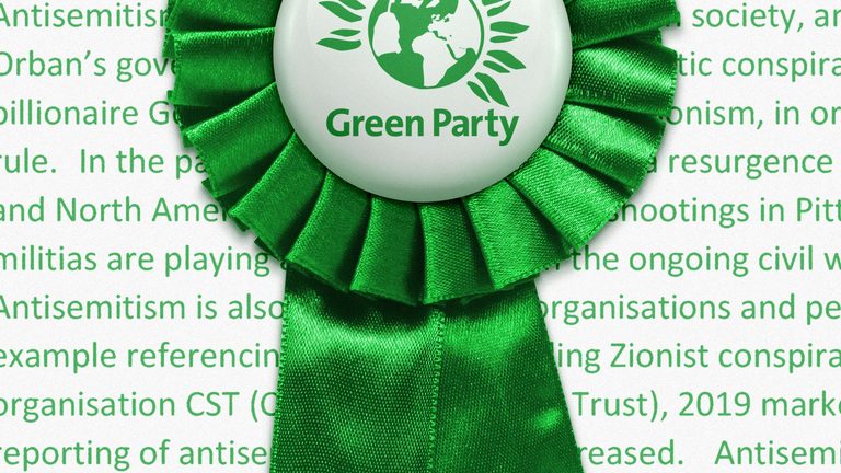 The Green Party’s ‘Zionism is Racism’ Motion Has a Very Dark History