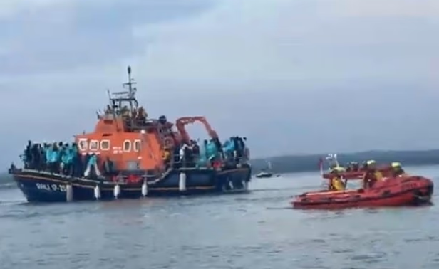 RNLI Boats Carrying 140 Migrants Denied Entry to Two Ports