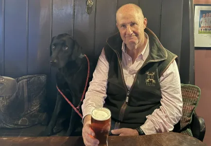 Black Labrador and Warm Ale Life is No Fantasy, But it is Tragically a Minority Pursuit